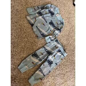 Hanna Andersson unisex 2t Polar Express pajamas